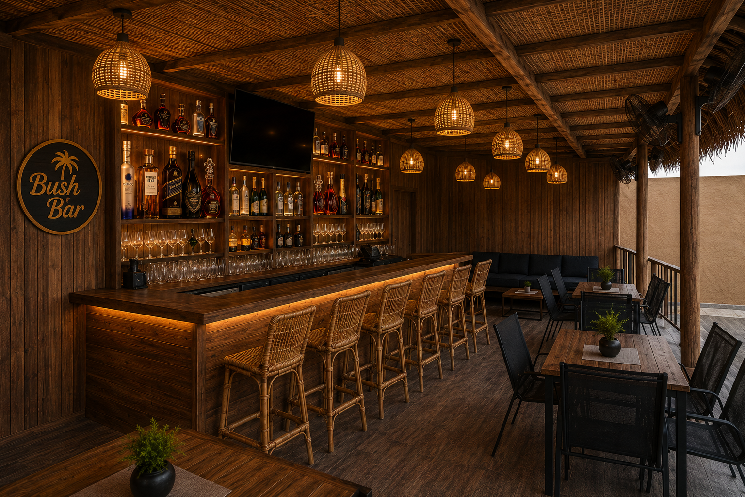 Bush Ba Best Bush Bar & Outdoor Bar in Uromi | Citadel Resort
